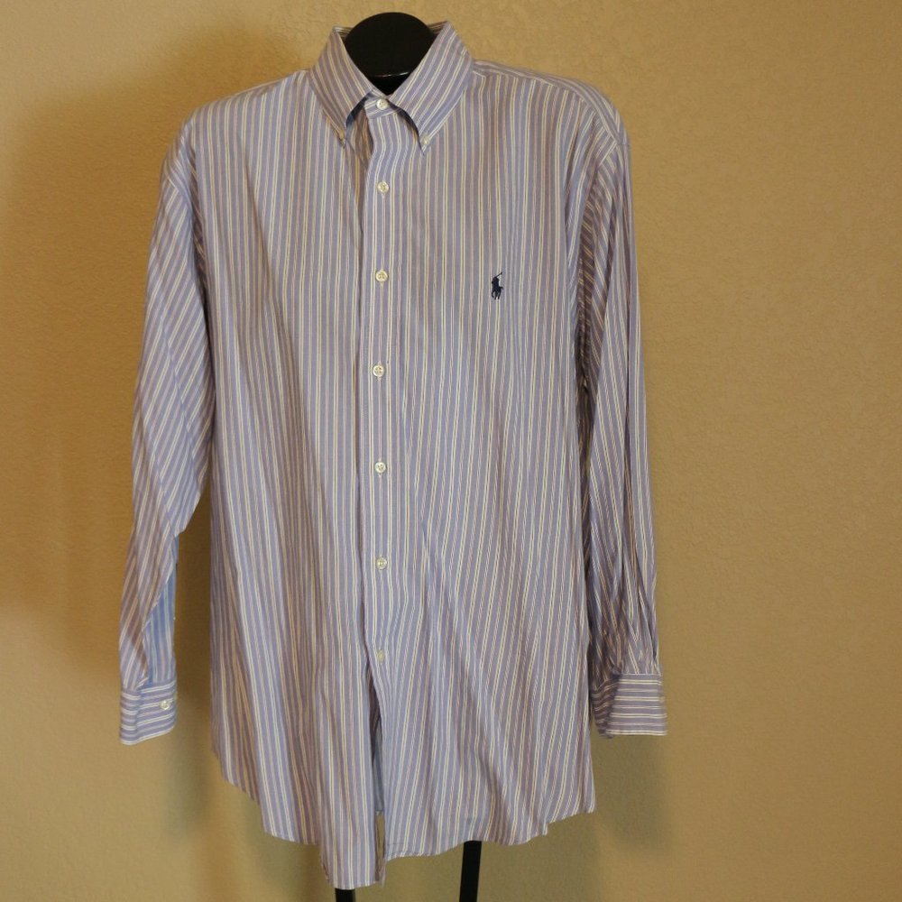 Ralph Lauren Yarmouth 16 1/2 33/32 Dress Shirt